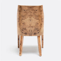Made Goods Everett Olive Ash Veneer Arm Chair in Nile Fabric
