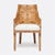 Made Goods Everett Olive Ash Arm Chair in Mondego Cotton Jute