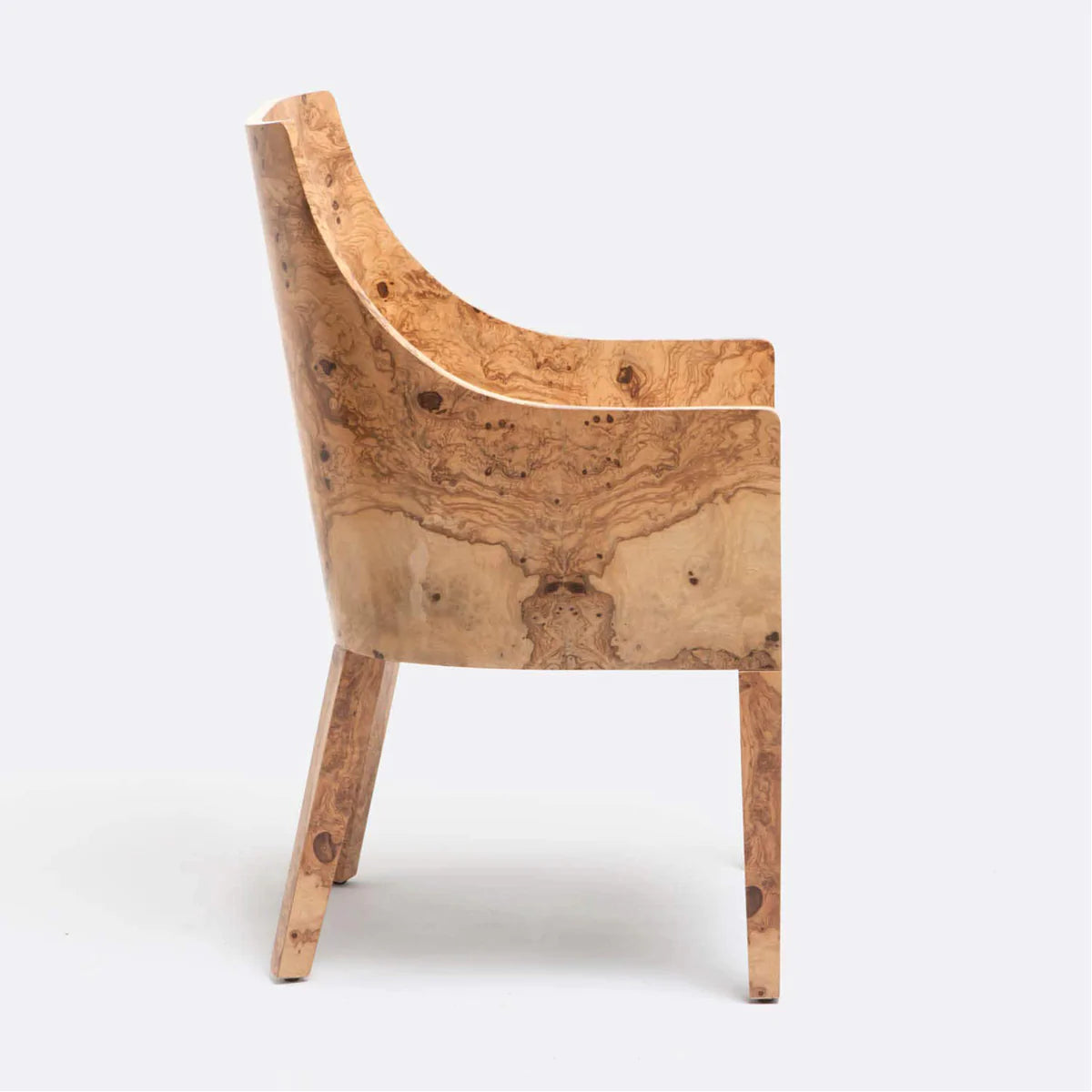 Made Goods Everett Olive Ash Arm Chair in Clyde Fabric