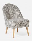 Made Goods Felder Petite Lounge Chair in Cerused White Oak