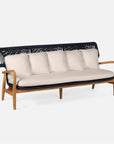Made Goods Garrison Outdoor Sofa in Weser Fabric