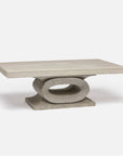 Made Goods Grier Keyhole Base Concrete Outdoor Coffee Table