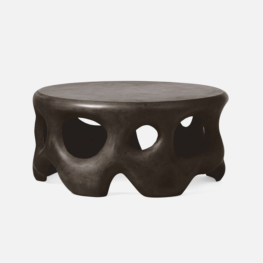 Made Goods Hyde Outdoor Coffee Table in Bronze Reinforced Concrete