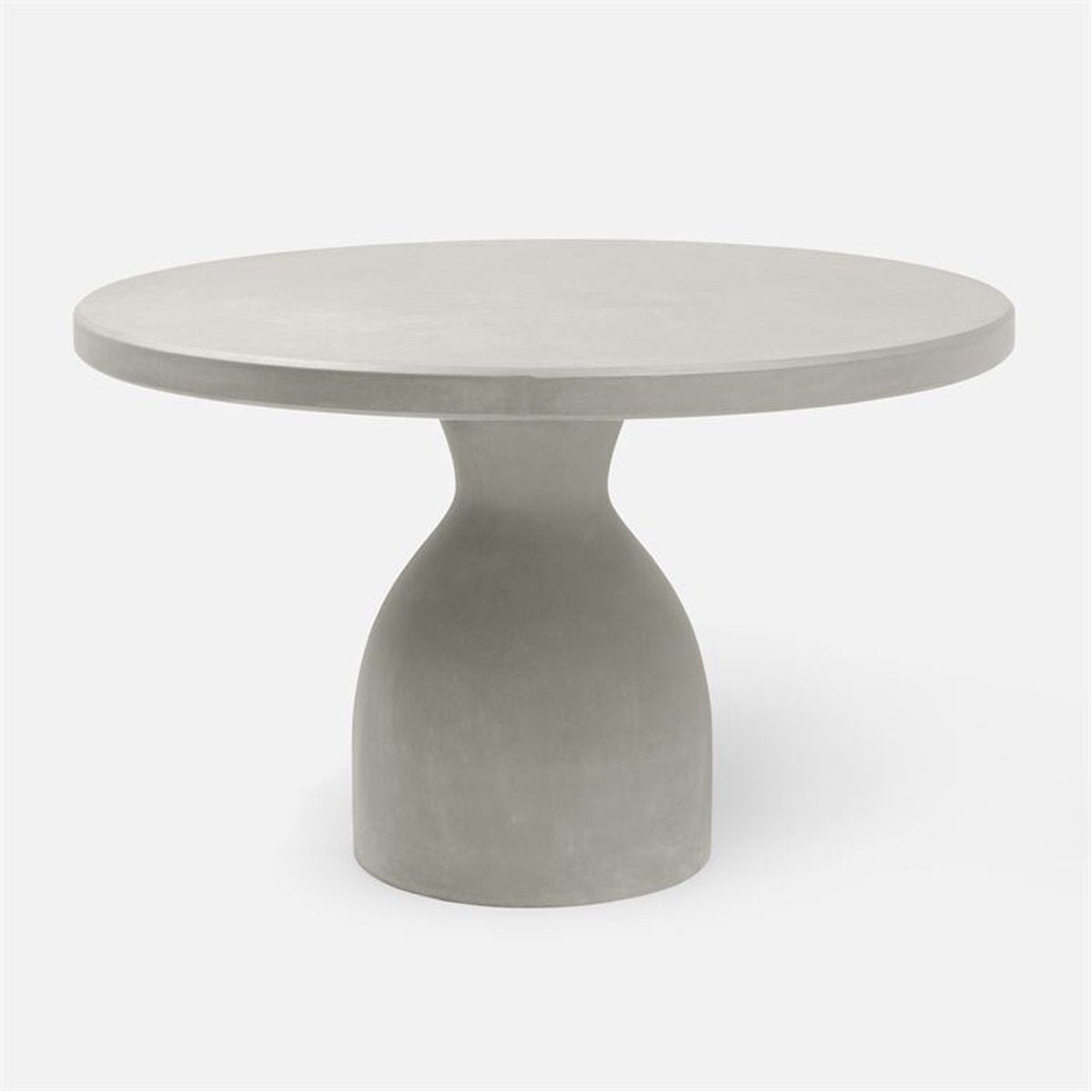 Made Goods Irving Round Concrete Outdoor Dining Table