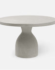 Made Goods Irving Round Concrete Outdoor Dining Table