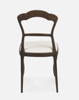 Made Goods Ithaca Bronze Outdoor Dining Chair in Garonne Leather