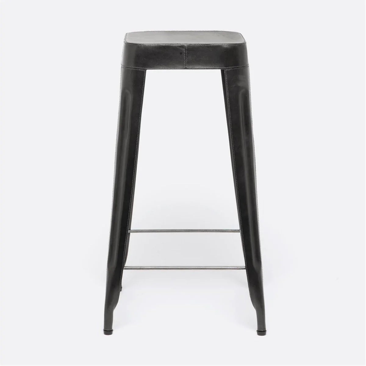 Made Goods Jamy Leather Counter Stool