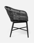Made Goods Jolie Aluminum Outdoor Dining Chair in Garonne Leather