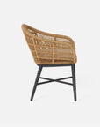 Made Goods Jolie Aluminum Outdoor Dining Chair in Havel Velvet