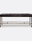 Made Goods Jovan Double Bench in Arno Fabric