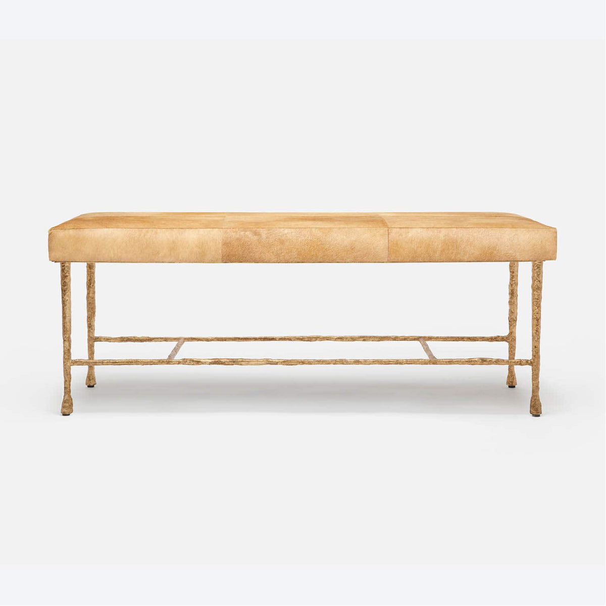 Made Goods Jovan Double Bench in Nile Fabric