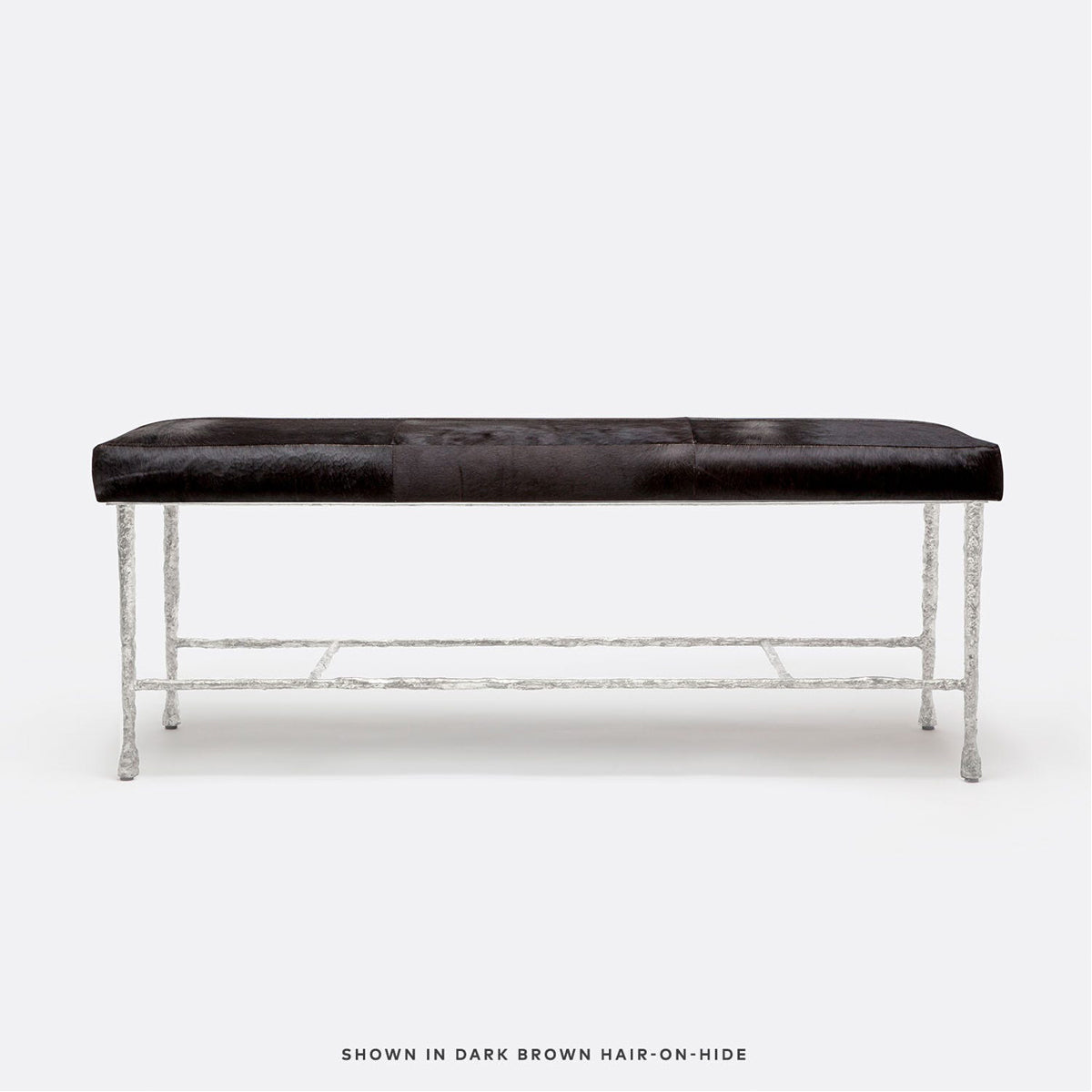 Made Goods Jovan Double Bench in Colorado Leather