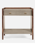 Made Goods Kennedy Vintage Faux Shagreen Double Nightstand
