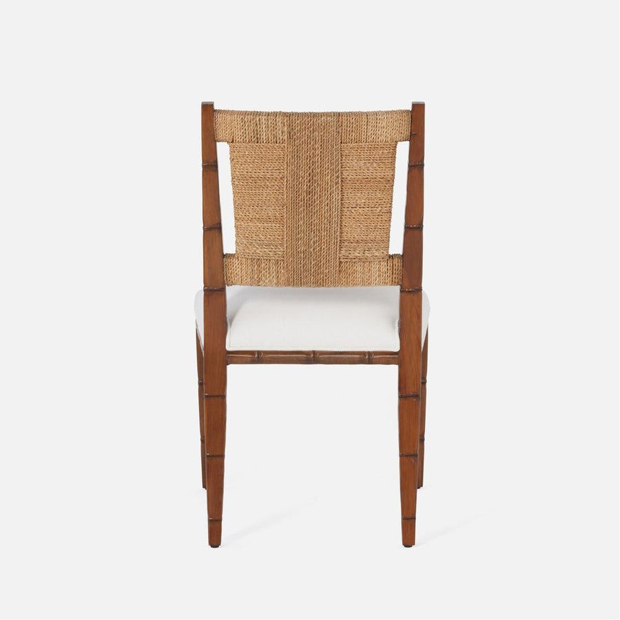 Made Goods Kiera Dining Chair in Marano Wool-On Lambskin
