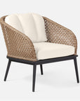 Made Goods Leandre Outdoor Lounge Chair in Alsek Fabric