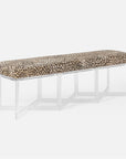 Made Goods Lex Triple Bench in Pagua Fabric