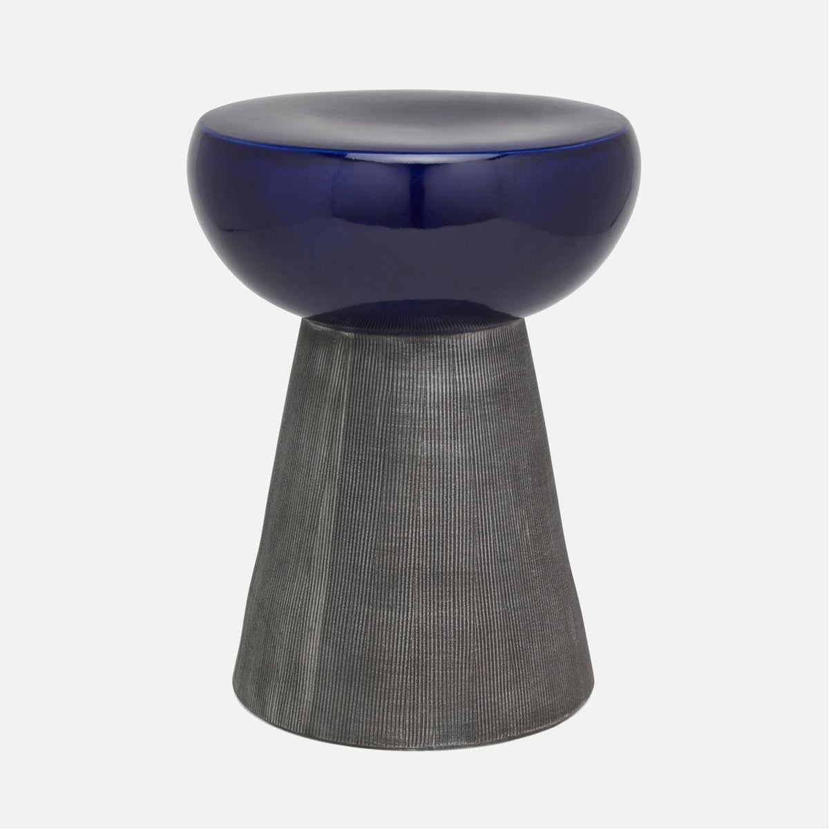 Made Goods Loz Ceramic Tapered Color Block Outdoor Stool