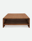 Made Goods Lynette Square Flat Rattan Coffee Table
