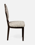 Made Goods Madisen Ornate Back Dining Chair in Danube Fabric