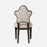 Made Goods Madisen Ornate Back Dining Chair in Kern Fabric