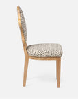 Made Goods Madisen Ornate Back Dining Chair in Aras Mohair