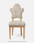 Made Goods Madisen Ornate Back Dining Chair in Ettrick Cotton Jute