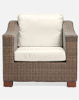 Made Goods Marina Faux Wicker Outdoor Lounge Chair in Clyde Fabric