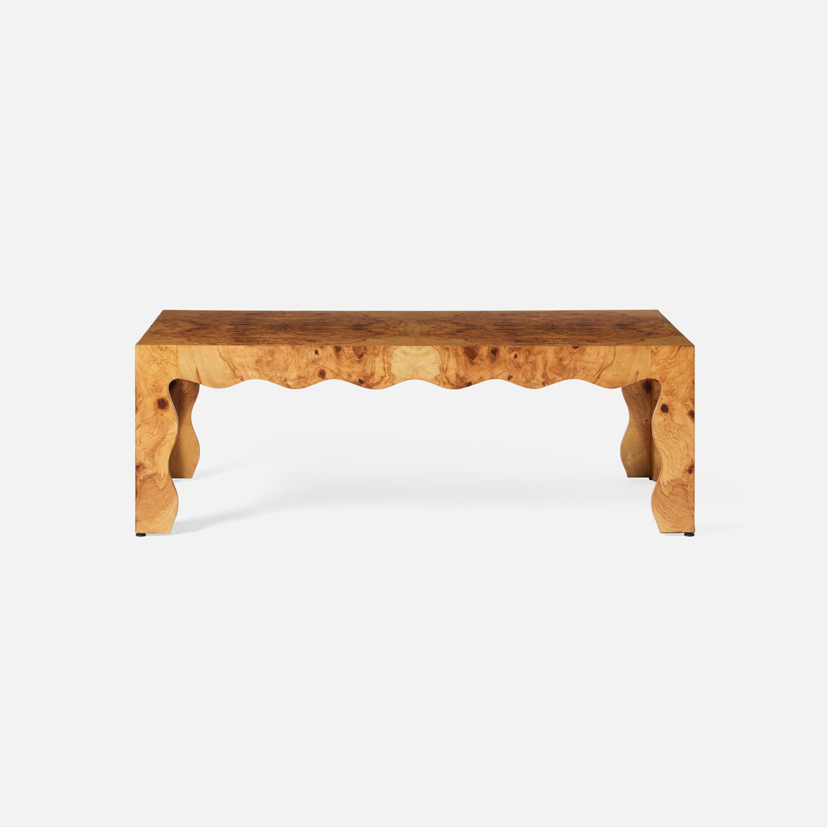 Made Goods Maurice Wavy Parson Style Coffee Table