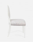 Made Goods Micah Upholstered Medallion Dining Chair in Lambro Boucle