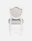 Made Goods Micah Upholstered Medallion Dining Chair in Ivondro Raffia