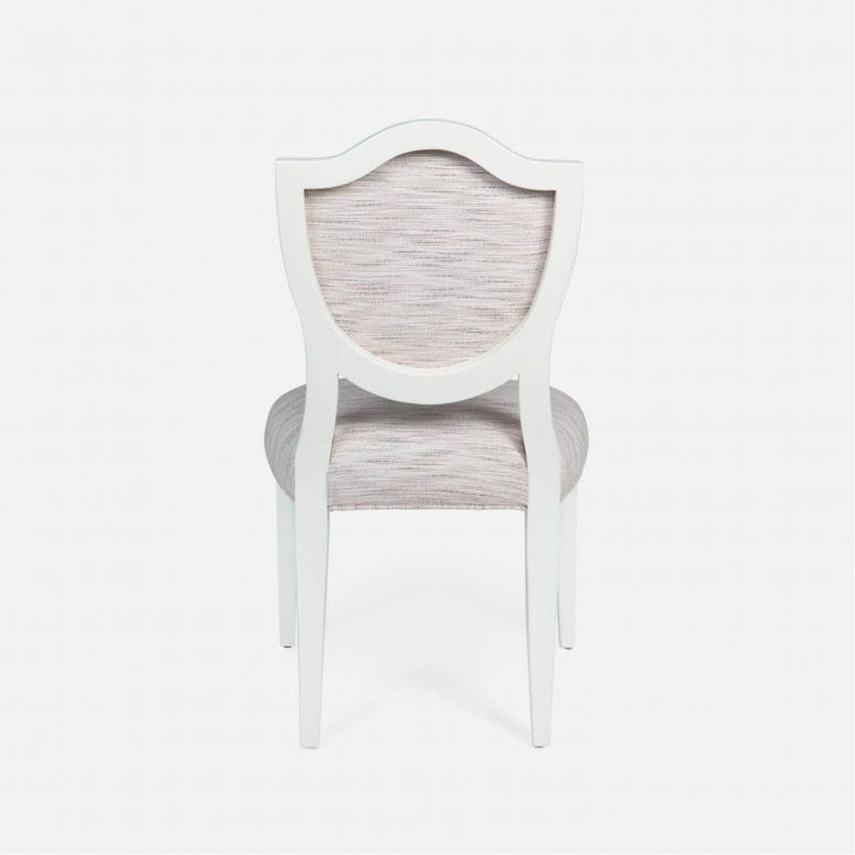Made Goods Micah Upholstered Medallion Dining Chair in Lambro Boucle