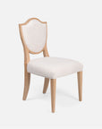 Made Goods Micah Upholstered Medallion Dining Chair in Weser Fabric