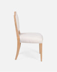 Made Goods Micah Upholstered Medallion Dining Chair in Brenta Cotton/Jute