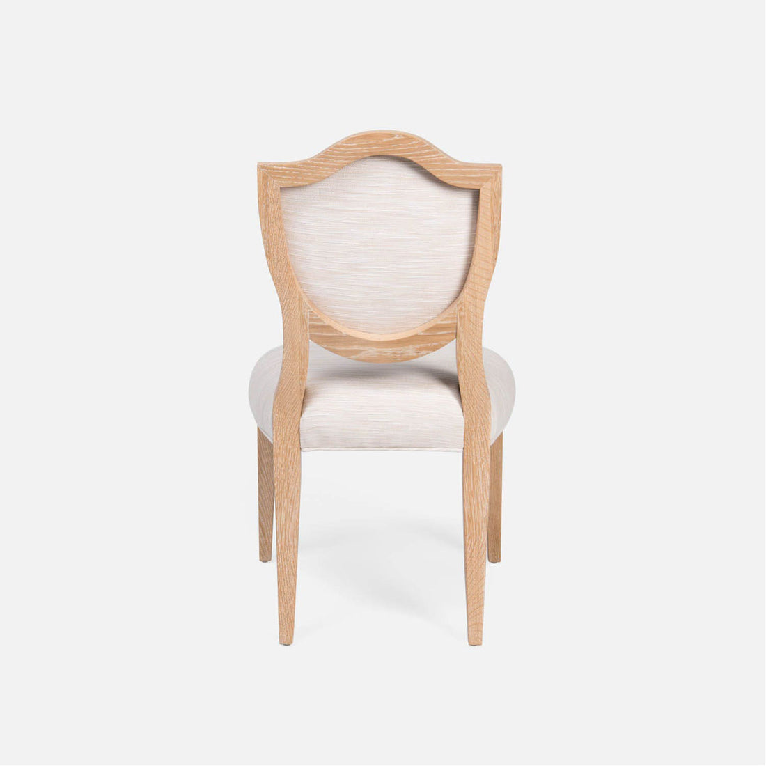 Made Goods Micah Upholstered Medallion Dining Chair in Klein Cotton
