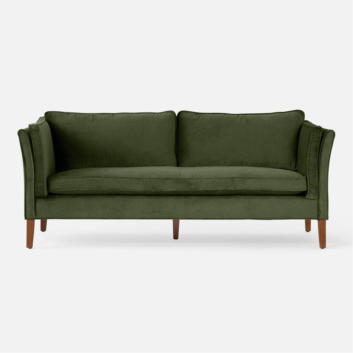 Made Goods Millicent Tuxedo Sofa in Severn Canvas