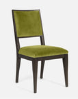 Made Goods Nelton Upholstered Dining Chair in Clyde Plaid Fabric