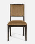 Made Goods Nelton Upholstered Dining Chair in Ivondro Raffia