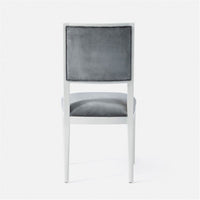 Made Goods Nelton Upholstered Dining Chair in Colorado Leather