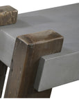Uttermost Lavin Industrial Concrete Bench