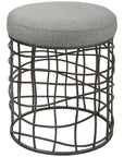 Uttermost Carnival Iron Round Accent Stool