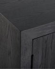 Uttermost Front Range Dark Oak 2-Door Cabinet
