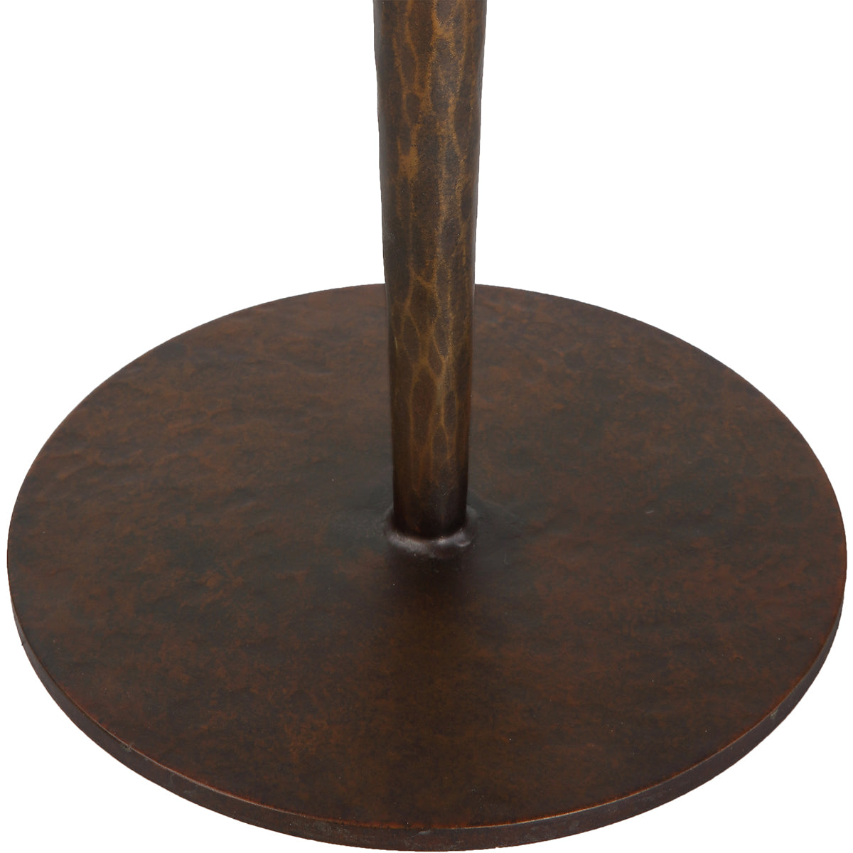 Uttermost Industria Copper Bronze Accent Table