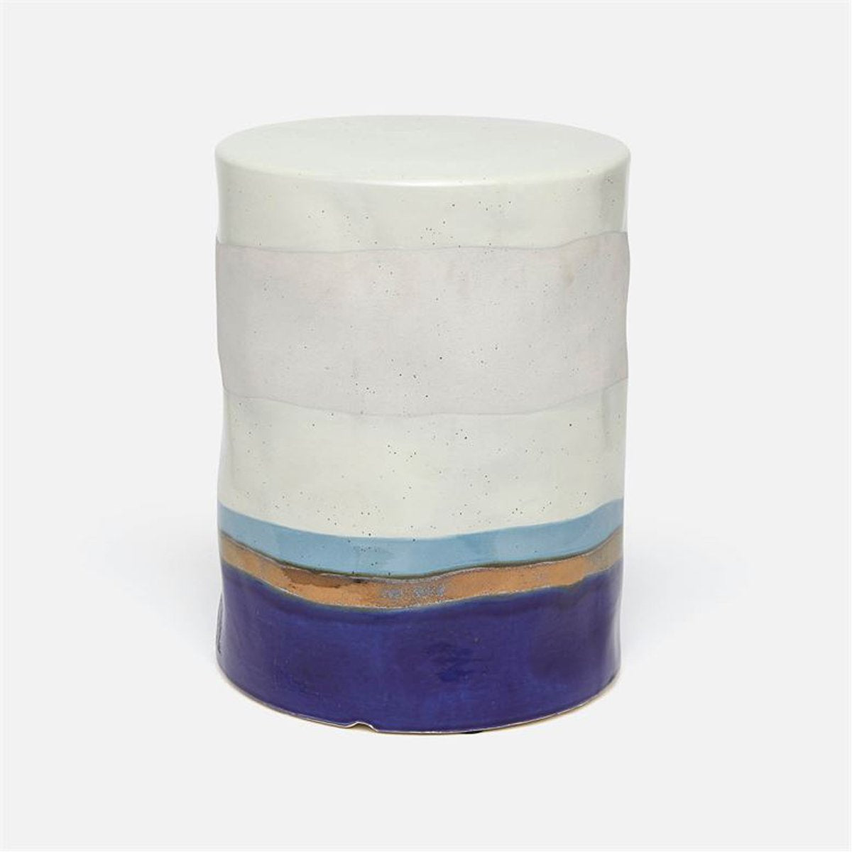 Made Goods Orla Layered Color Outdoor Stool