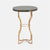 Made Goods Osten Classic Metal Side Table in Pyrite