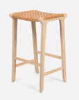 Made Goods Percy Bar Stool in Full-Grain Leather