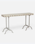 Made Goods Peter Metal and Concrete Console Table