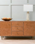 Made Goods Quenton Full-Grain Leather Buffet