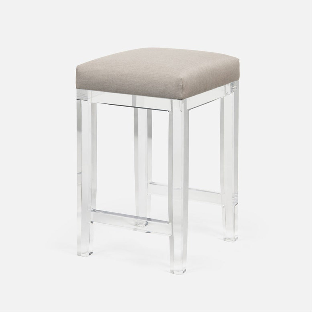 Made Goods Ramsey Counter Stool in Pagua Fabric