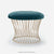 Made Goods Roderic Oval Stool in Clyde Fabric