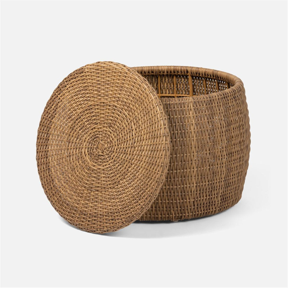 Made Goods Romero Faux Rattan Outdoor Coffee Table
